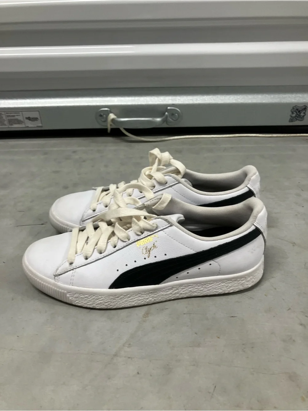 Puma Clyde Classic Foil Core Sneakers